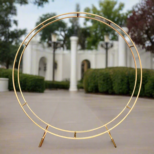 Gold Double Decorative Arch